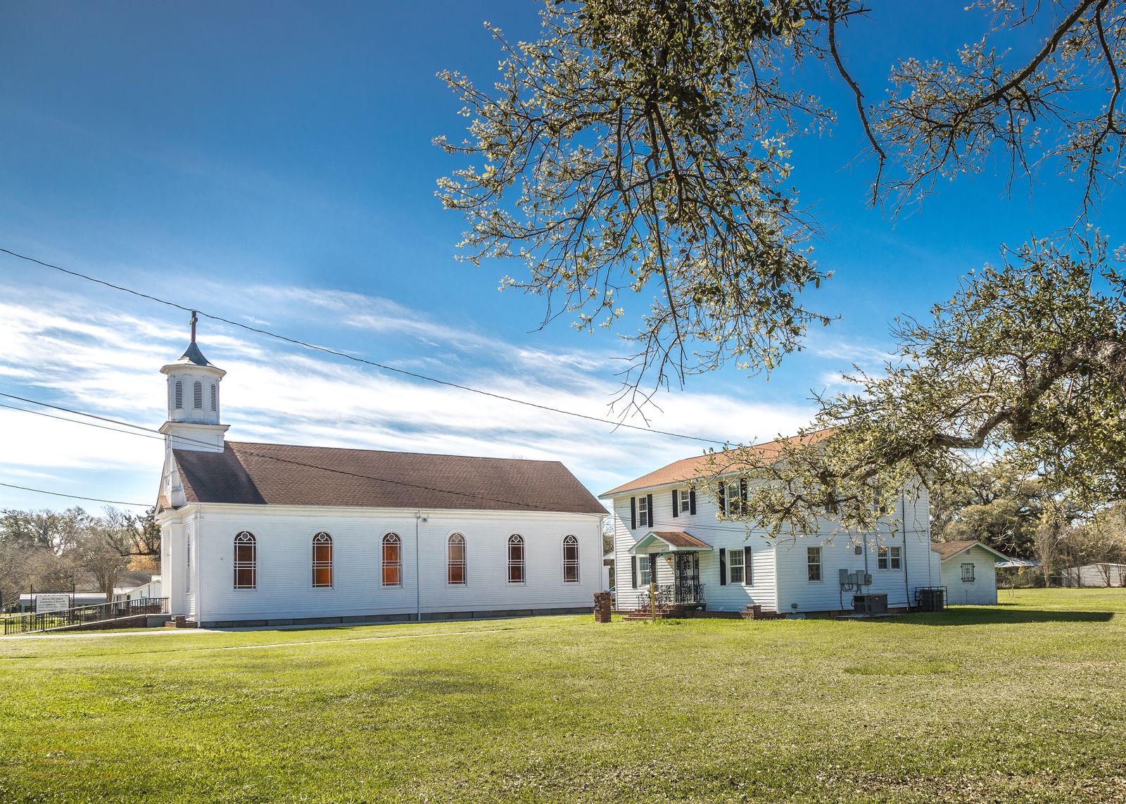 St. Bridget Catholic Church and its grounds